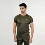Men's Fancy Track Suit - Olive-Green, Men's Track Suits, Chase Value, Chase Value