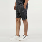 Men's Gym Wear T-Shirt With Short Track Suits - Dark Grey, Men's Track Suits, Chase Value, Chase Value