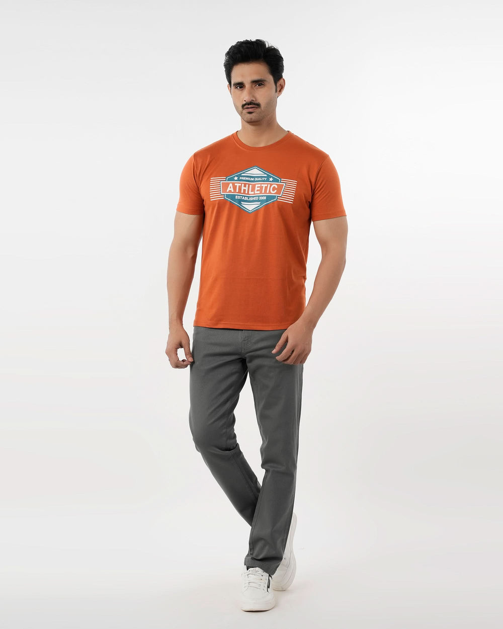 Men's Half Sleeves Round Neck Printed T-Shirt, Men's T-Shirts & Polos, Chase Value, Chase Value