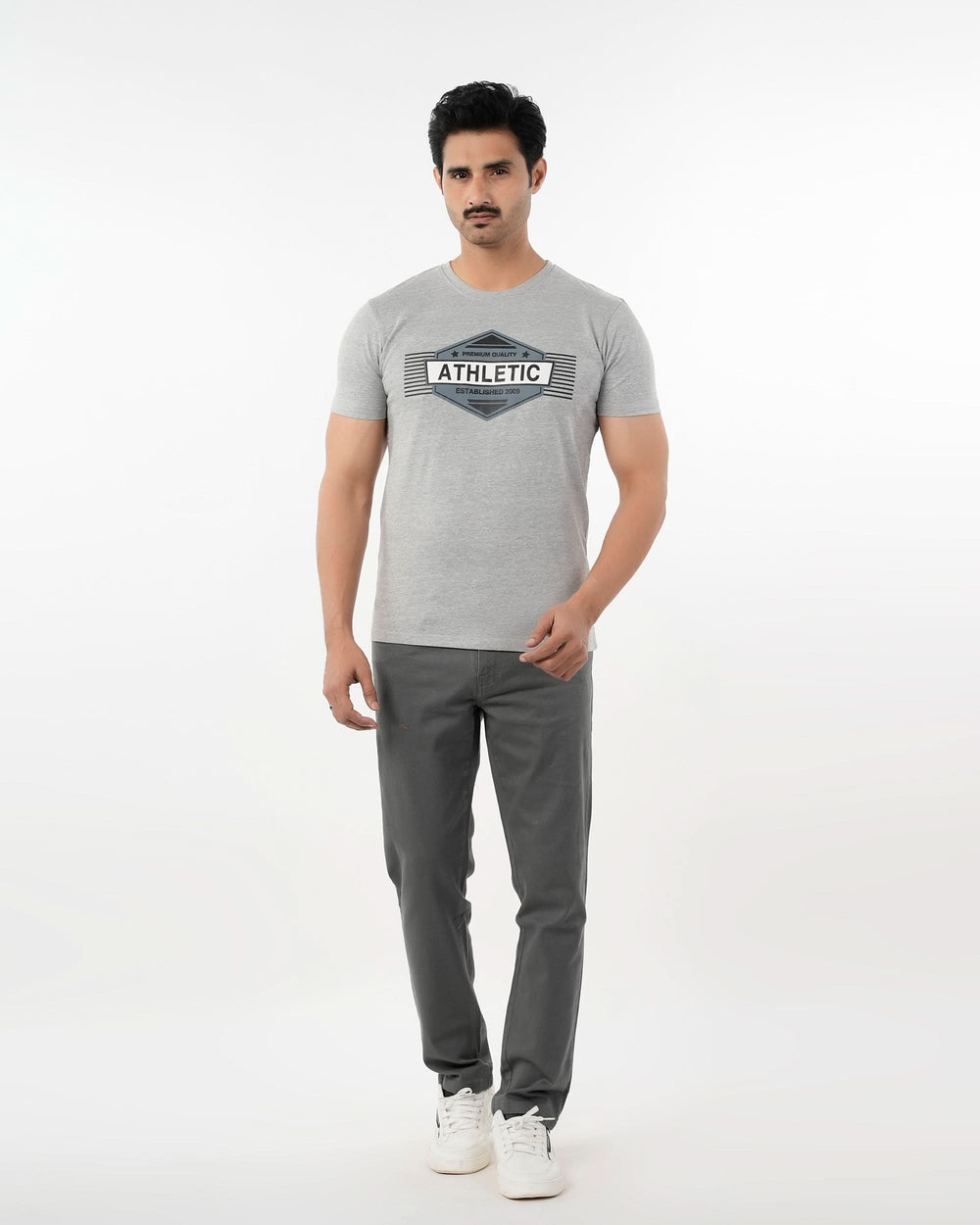 Men's Half Sleeves Round Neck Printed T-Shirt, Men's T-Shirts & Polos, Chase Value, Chase Value