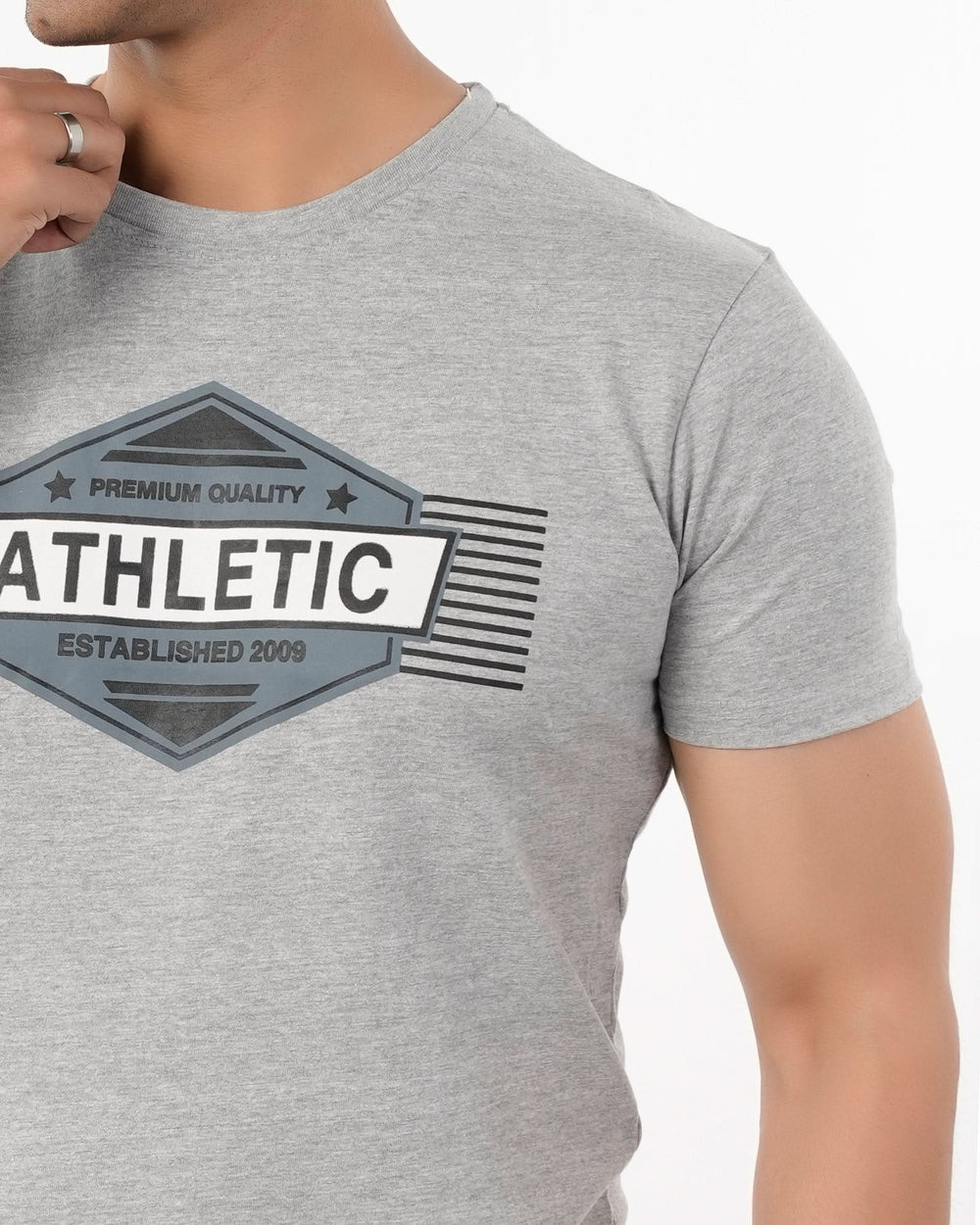 Men's Half Sleeves Round Neck Printed T-Shirt, Men's T-Shirts & Polos, Chase Value, Chase Value