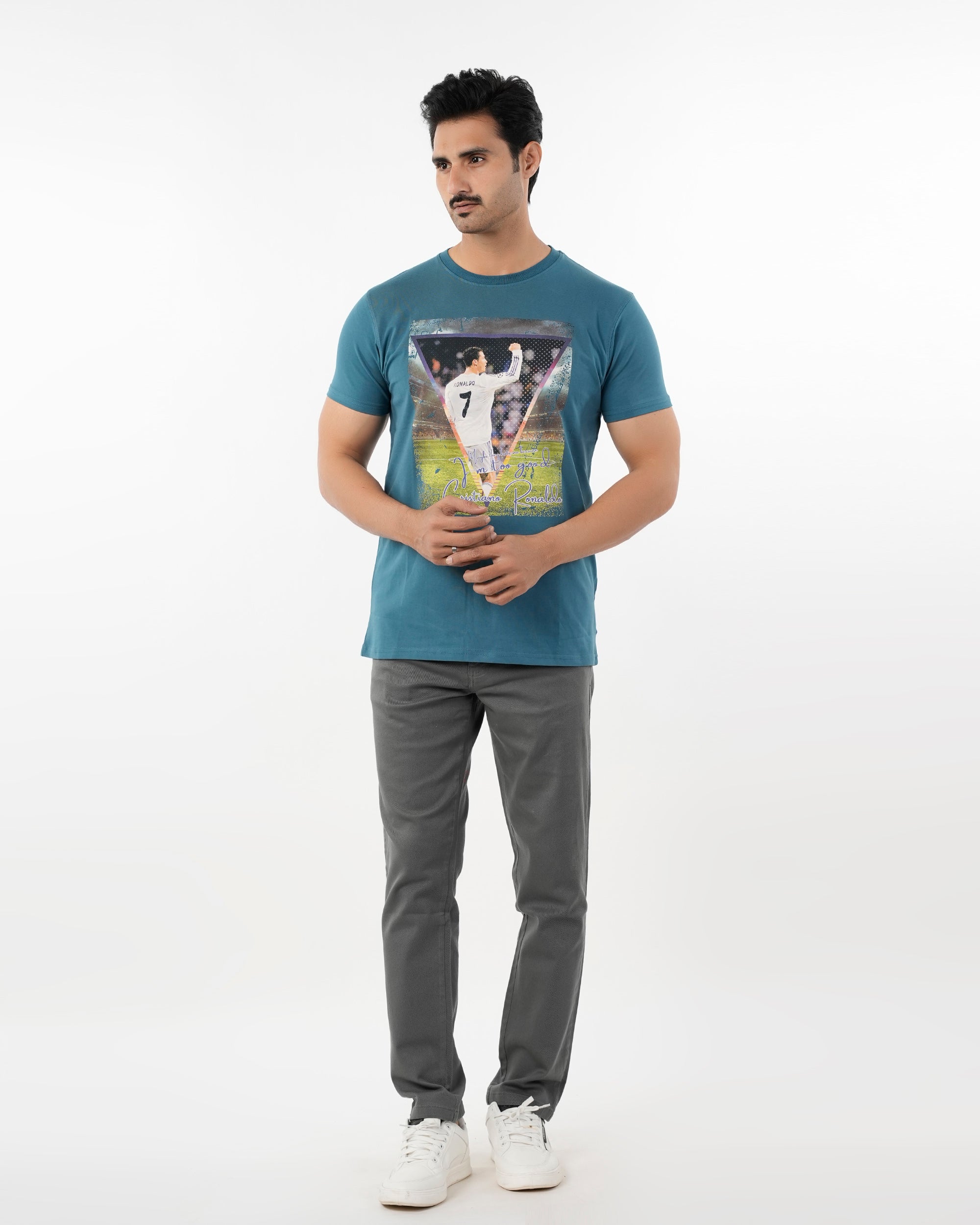 Men's Half Sleeves T-Shirt, Men's T-Shirts & Polos, Chase Value, Chase Value