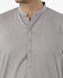 Eminent Men's Trim Fit Shalwar Suit - Steel Grey, Men's Shalwar Kameez, Eminent, Chase Value