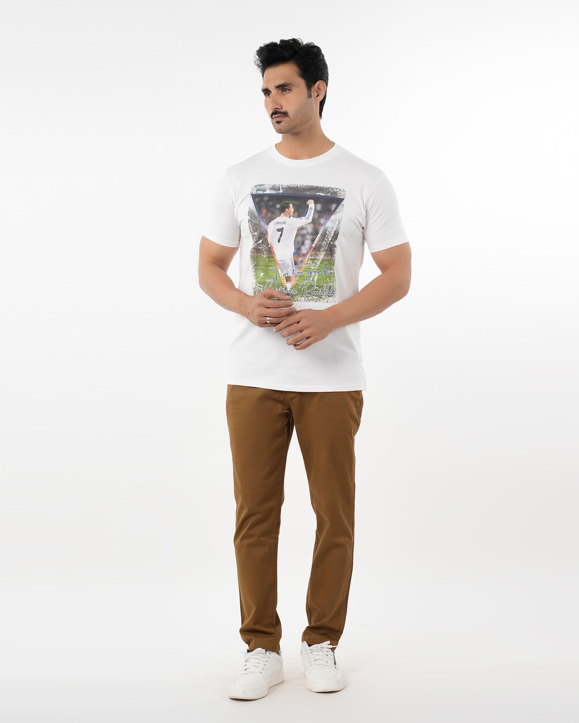 Men's Half Sleeves T-Shirt, Men's T-Shirts & Polos, Chase Value, Chase Value