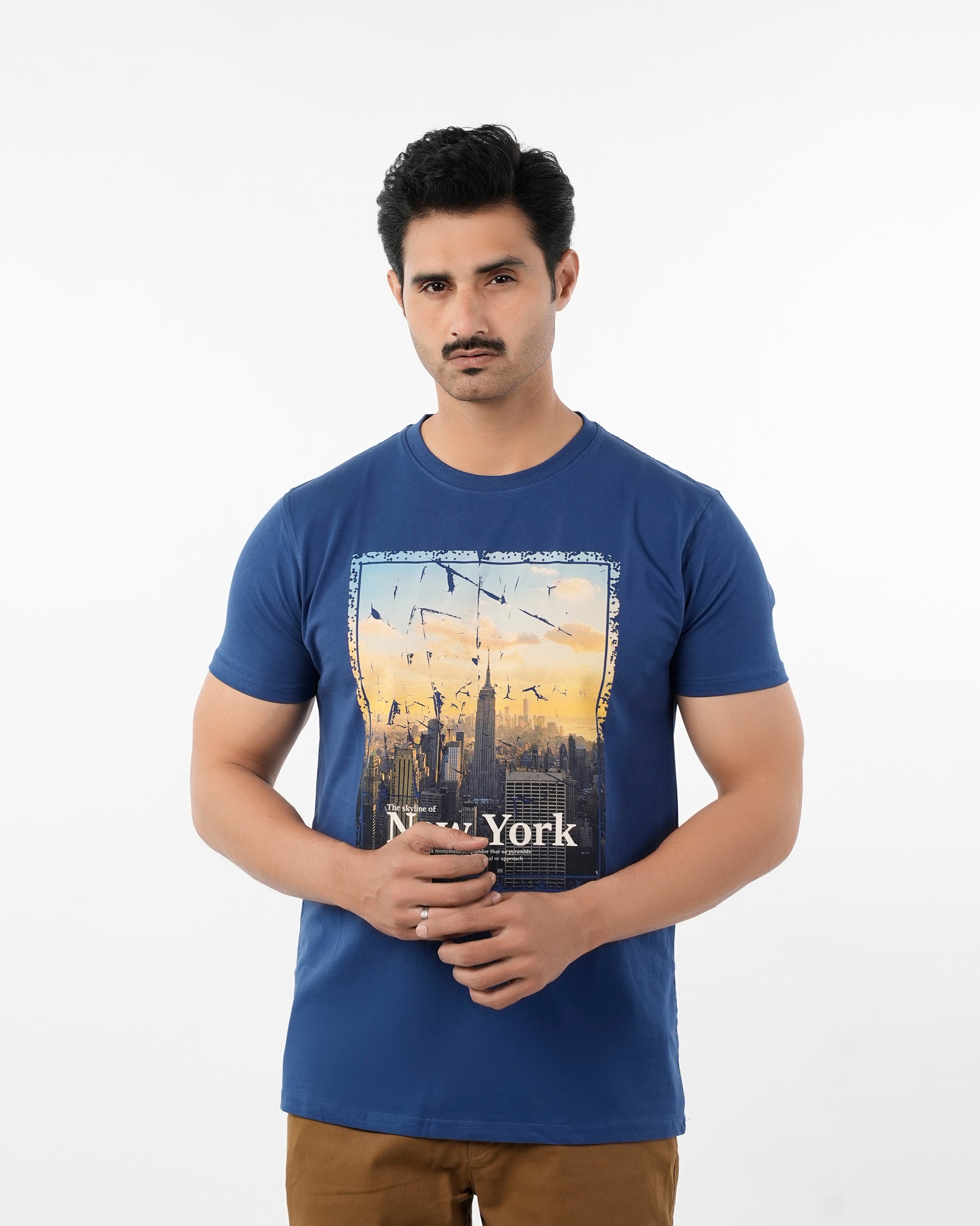 Men's Half Sleeves T-Shirt, Men's T-Shirts & Polos, Chase Value, Chase Value