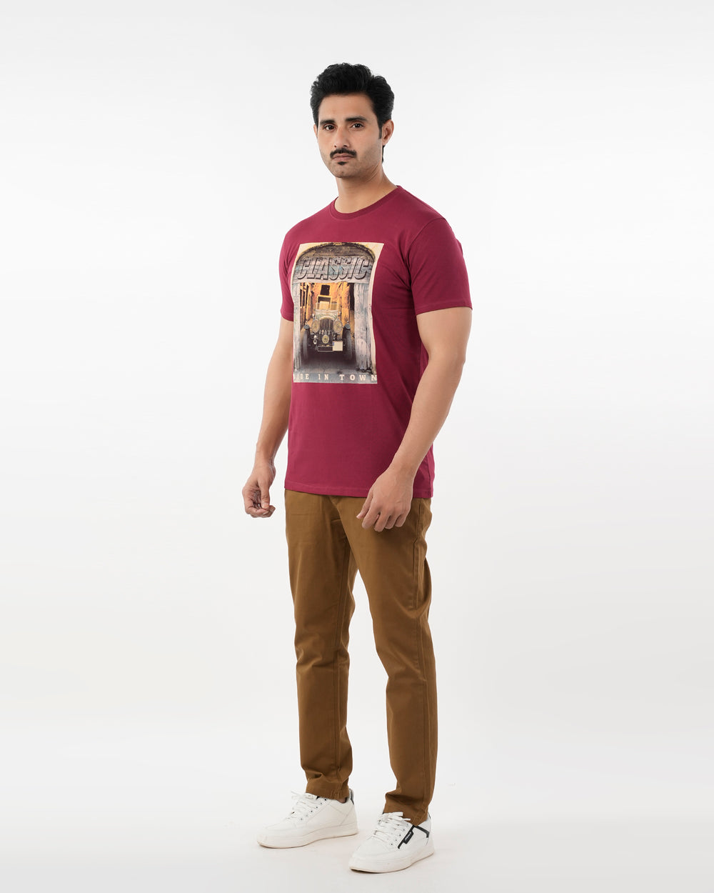 Men's Half Sleeves T-Shirt, Men's T-Shirts & Polos, Chase Value, Chase Value
