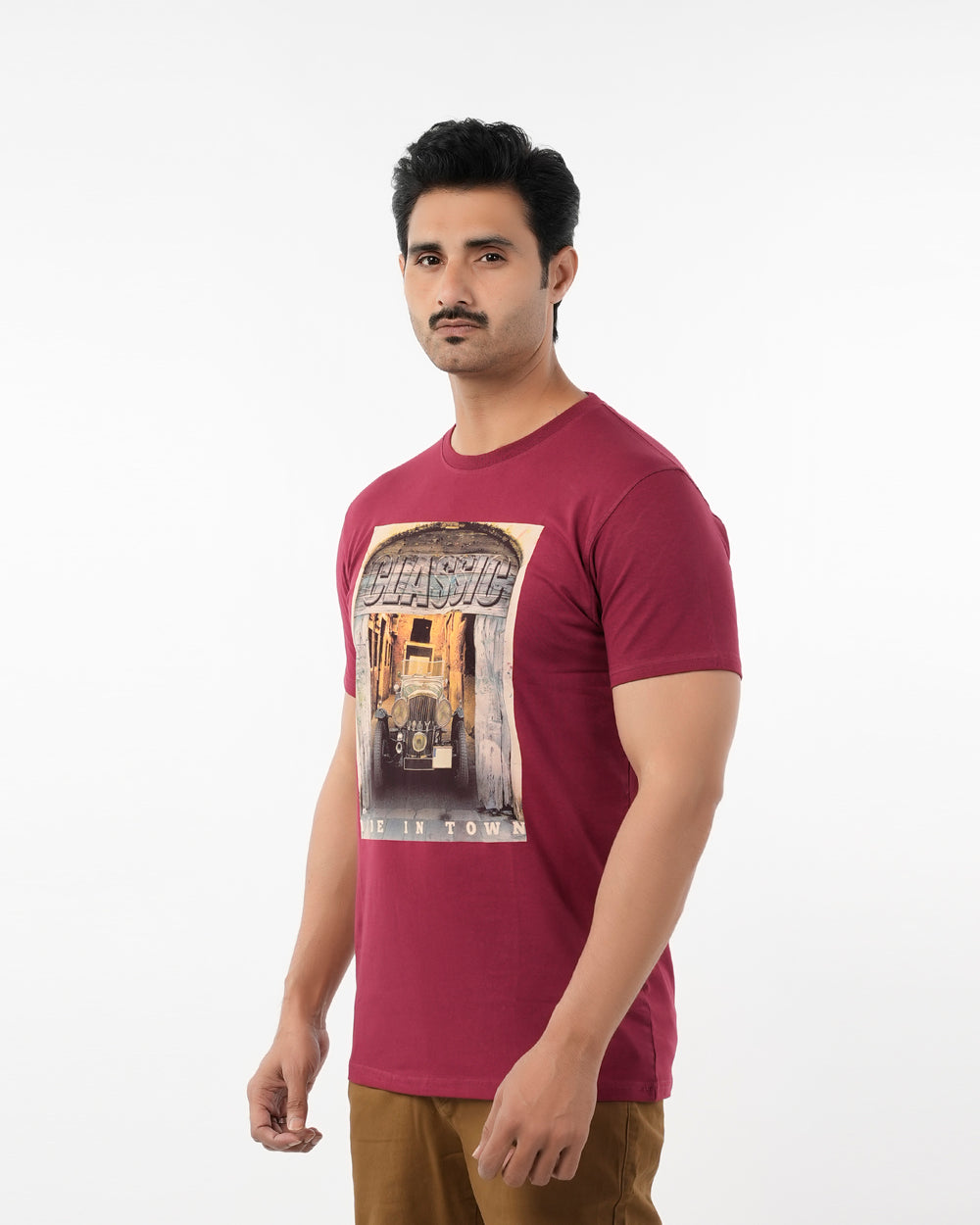 Men's Half Sleeves T-Shirt, Men's T-Shirts & Polos, Chase Value, Chase Value