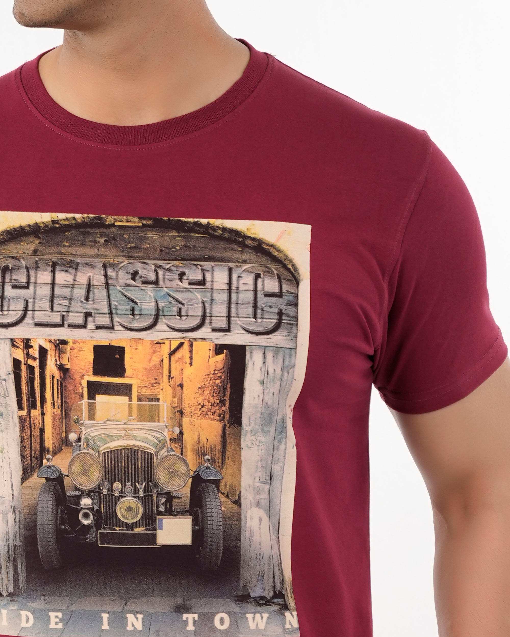 Men's Half Sleeves T-Shirt, Men's T-Shirts & Polos, Chase Value, Chase Value