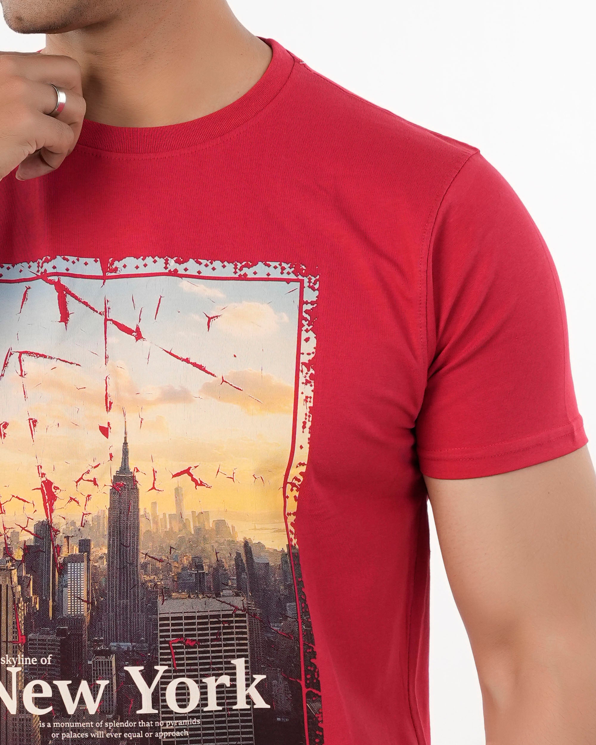 Men's Half Sleeves T-Shirt, Men's T-Shirts & Polos, Chase Value, Chase Value