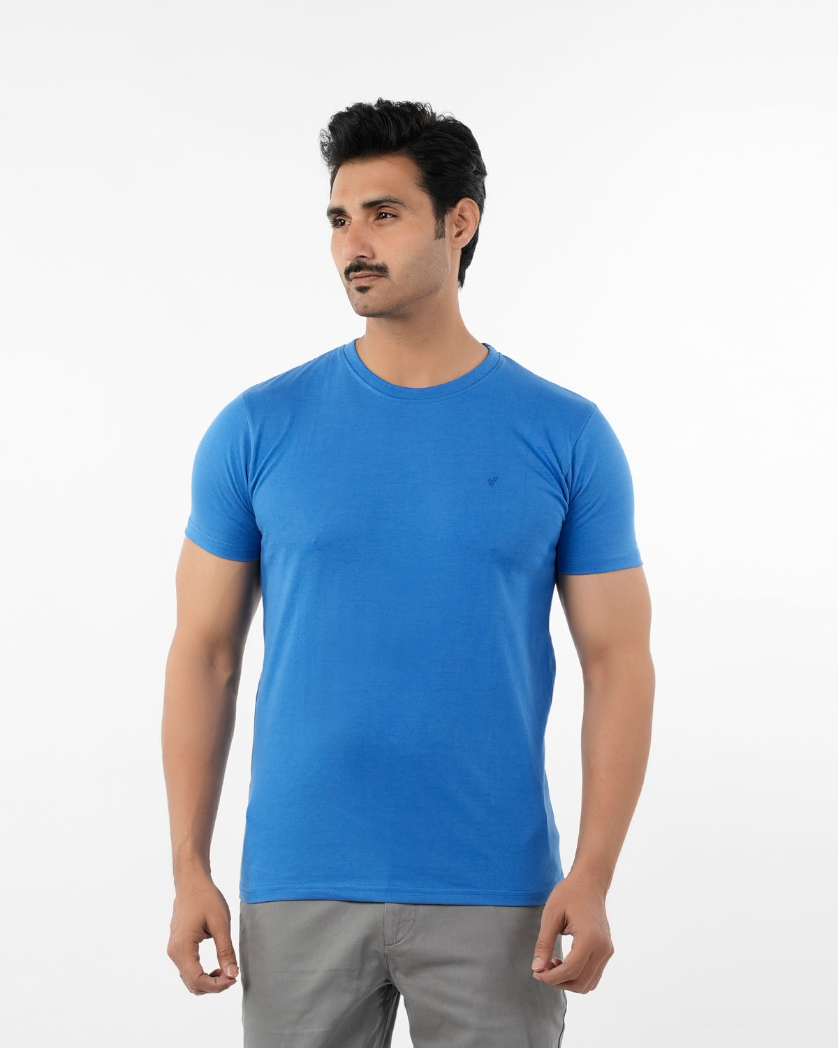 Men's Half Sleeves T-Shirt - Royal Blue, Men's T-Shirts & Polos, Chase Value, Chase Value