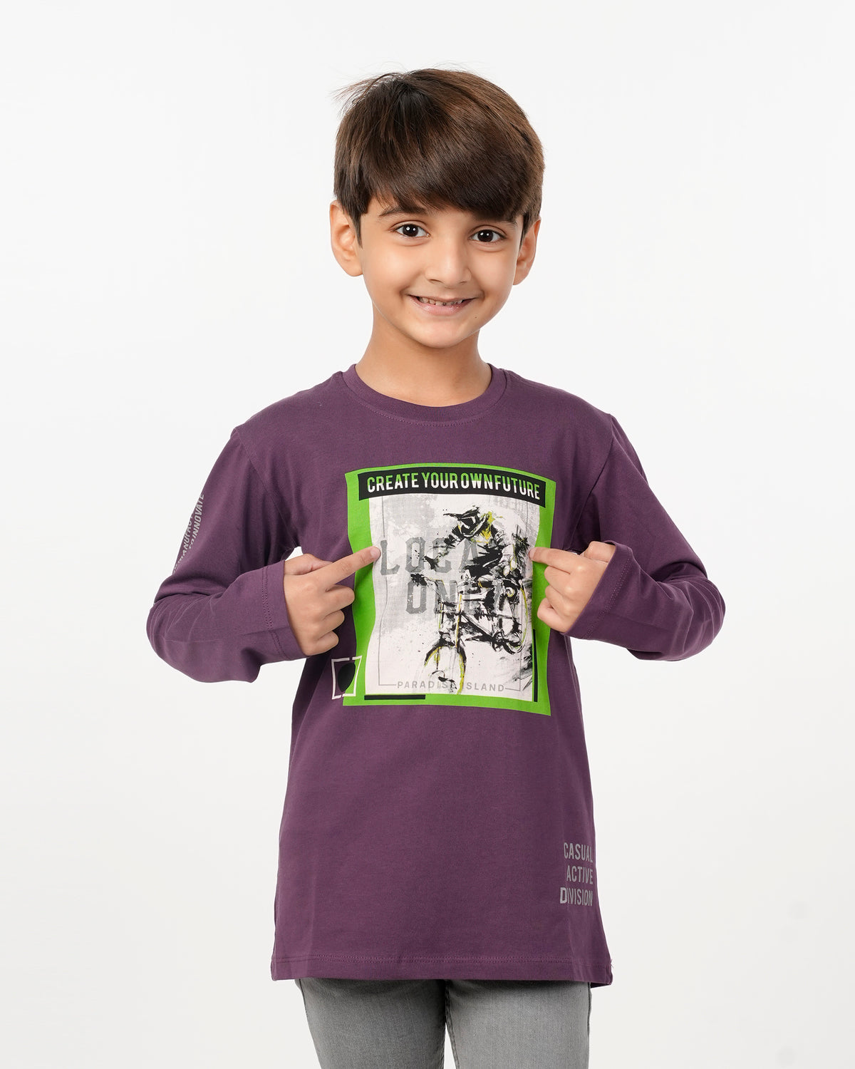 Eminent Boys Full Sleeves T-Shirt, Boys T-Shirts, Eminent, Chase Value