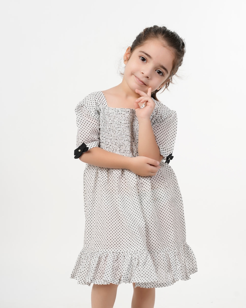 Eminent Girls Frock - White, Girls Frocks, Eminent, Chase Value