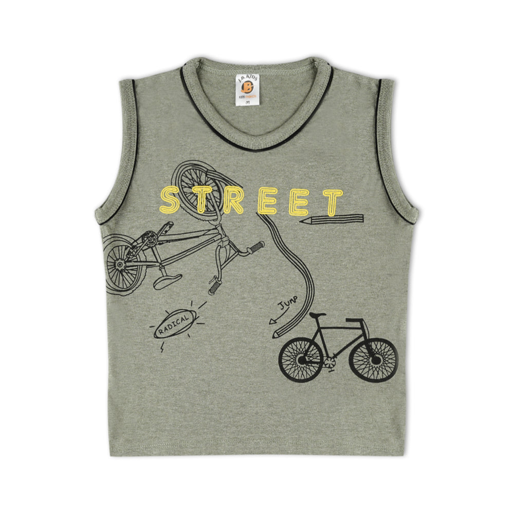 Valuable Boys Sando Suit - Olive Green, Boys Sets & Suits, Chase Value, Chase Value