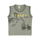 Valuable Boys Sando Suit - Olive Green, Boys Sets & Suits, Chase Value, Chase Value