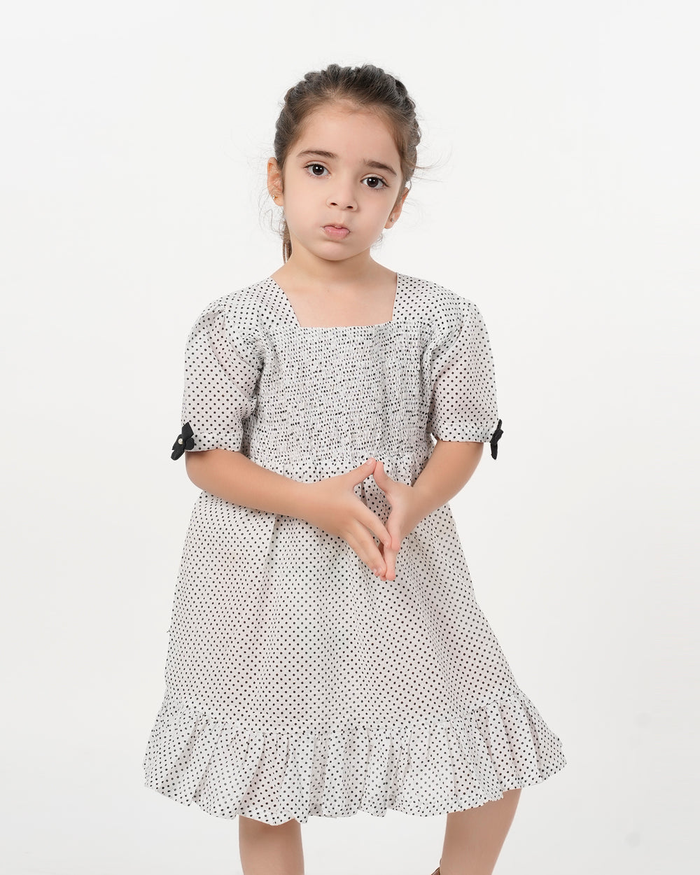 Eminent Girls Frock - White, Girls Frocks, Eminent, Chase Value