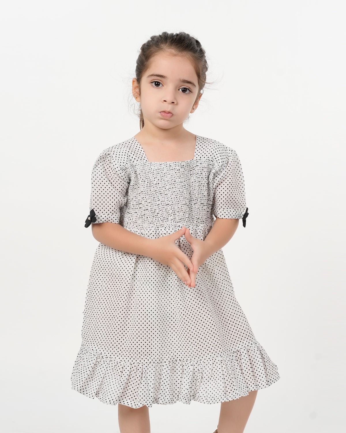 Eminent Girls Frock - White, Girls Frocks, Eminent, Chase Value