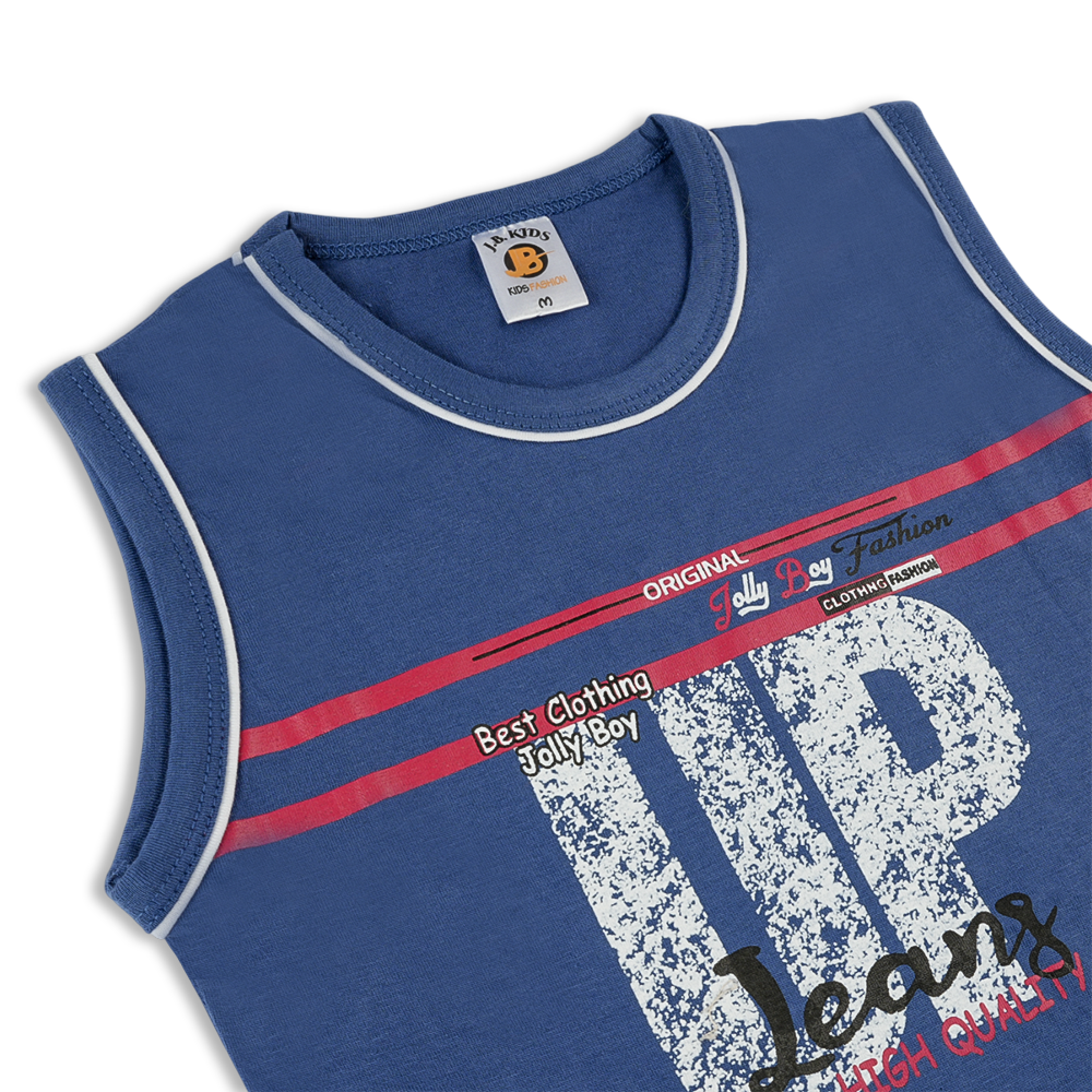 Valuable Boys Sando Suit - Blue, Boys Sets & Suits, Chase Value, Chase Value