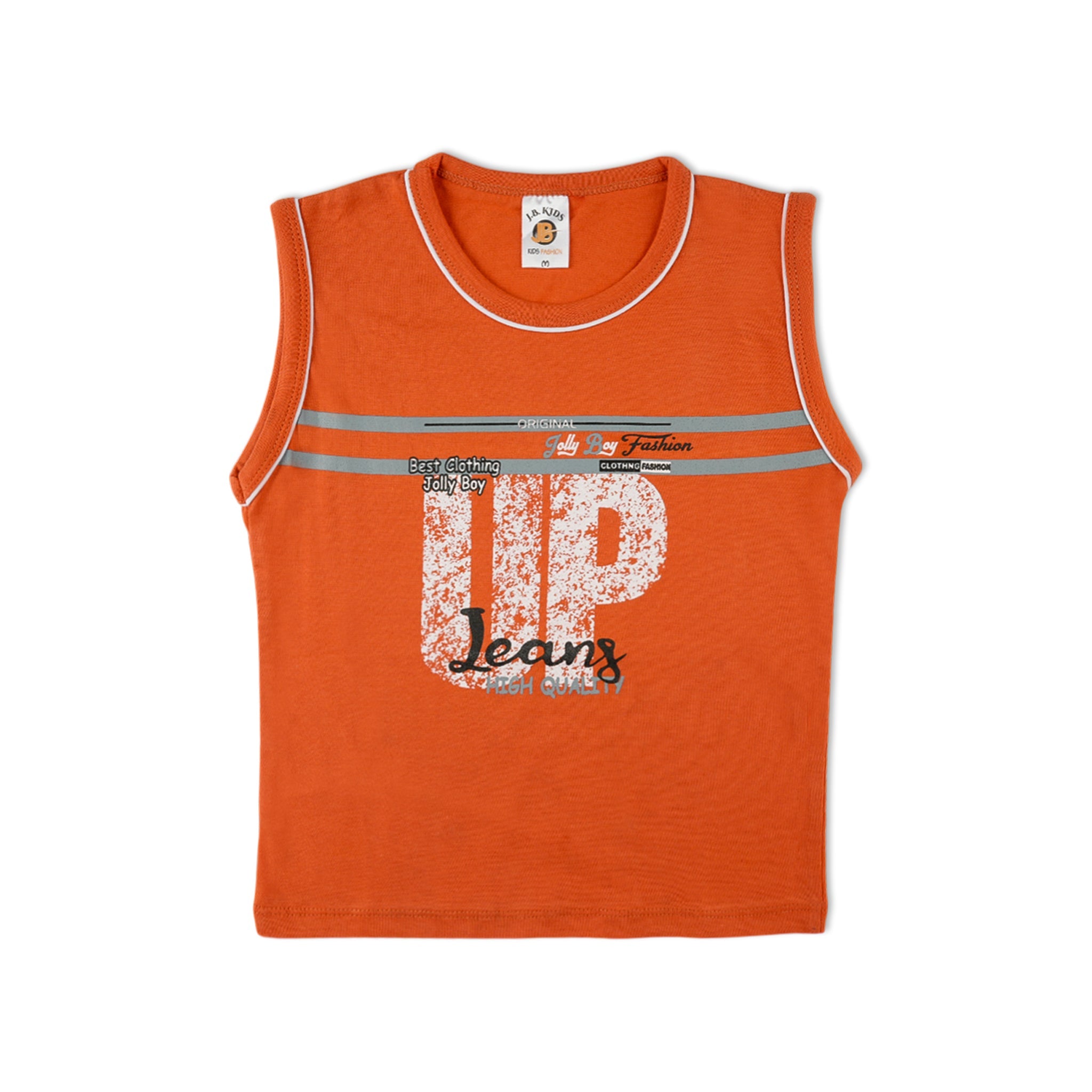 Valuable Boys Sando Suit - Orange, Boys Sets & Suits, Chase Value, Chase Value