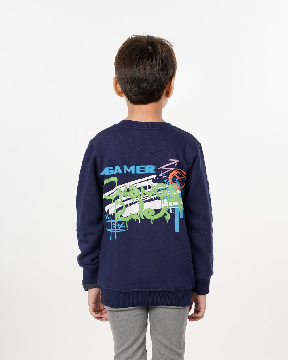 Eminent Boys Sweat Shirt - Navy Blue, Boys Hoodies & Sweat Shirts, Eminent, Chase Value