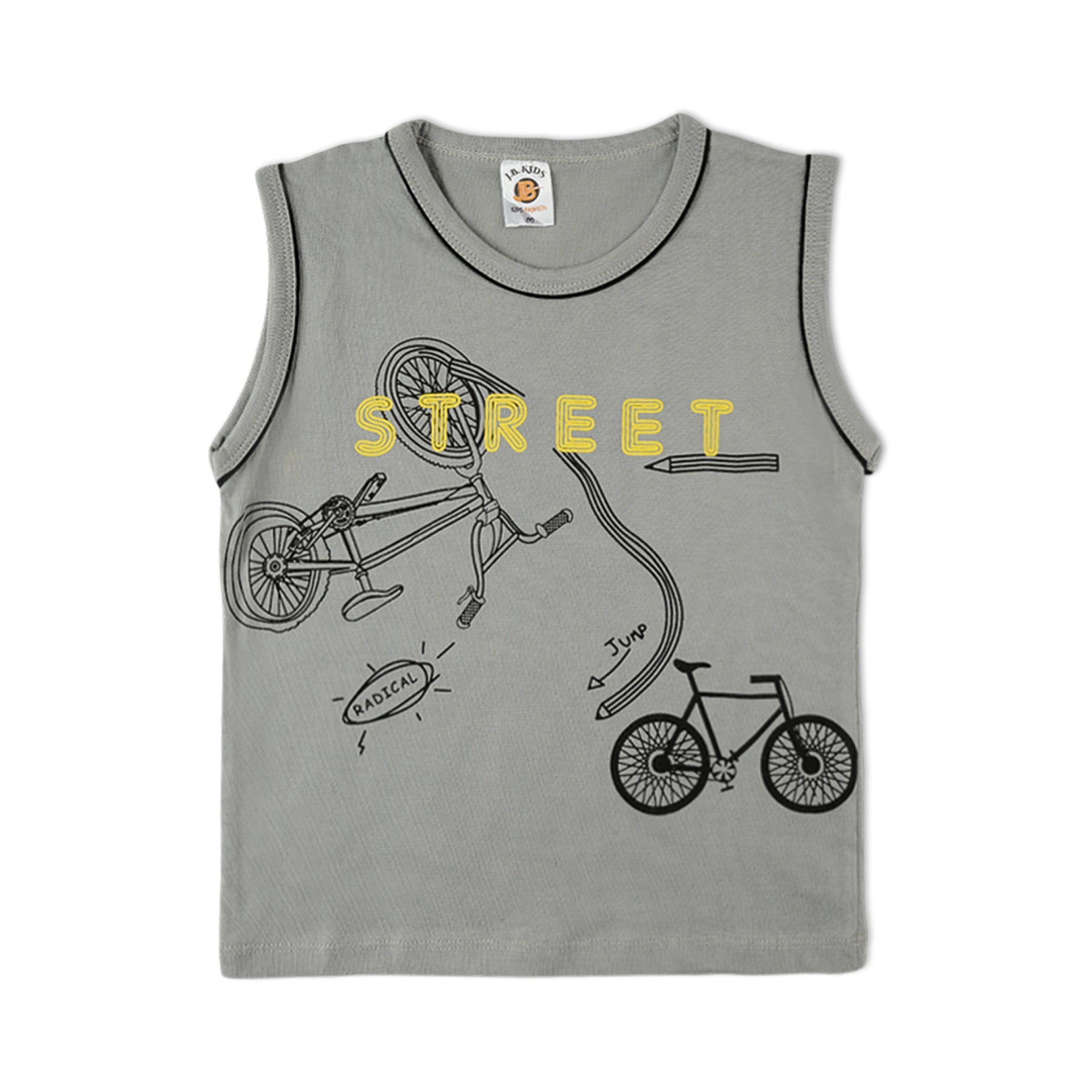 Valuable Boys Sando Suit - Grey, Boys Sets & Suits, Chase Value, Chase Value