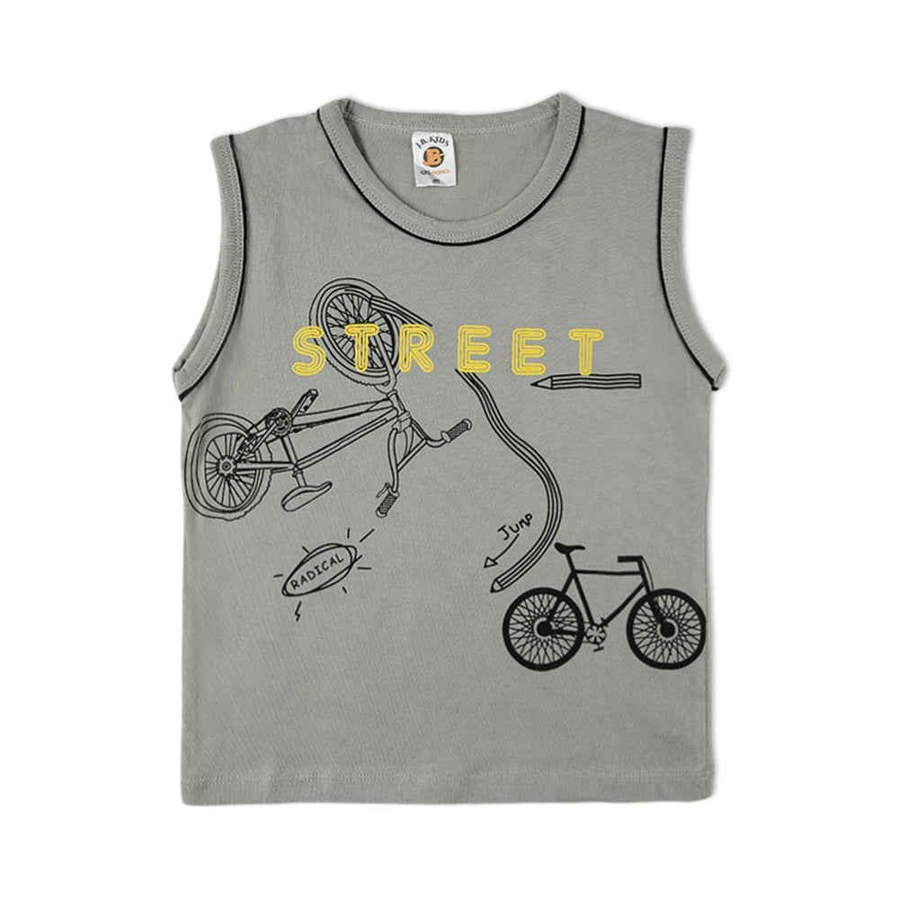 Valuable Boys Sando Suit - Grey, Boys Sets & Suits, Chase Value, Chase Value