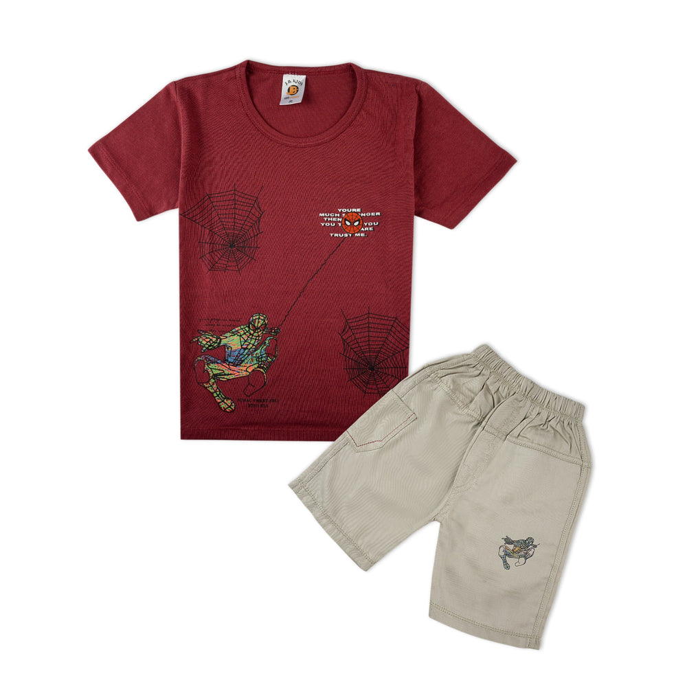 Valuable Boys Shirt & Shorts Set Casual Summer Outfit, Boys Sets & Suits, Chase Value, Chase Value
