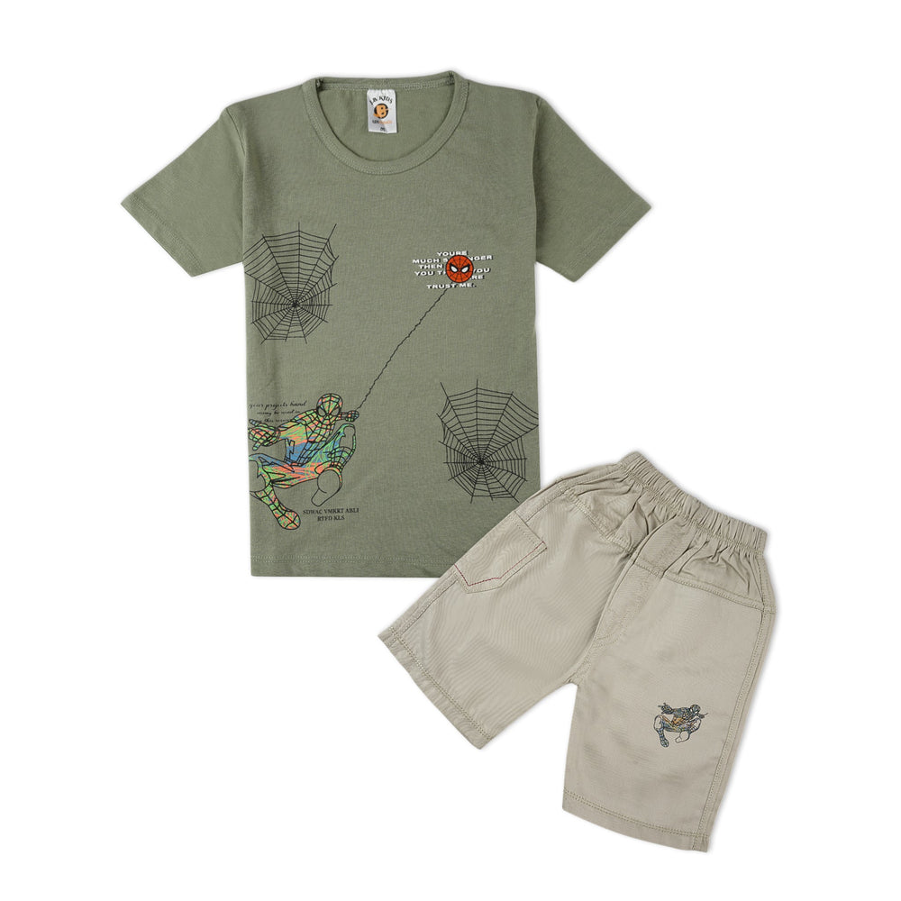 Valuable Boys Shirt & Shorts Set Casual Summer Outfit, Boys Sets & Suits, Chase Value, Chase Value