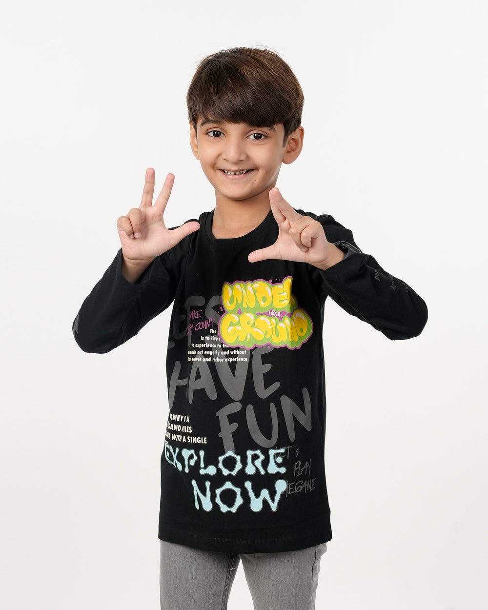 Eminent Boys Full Sleeves T-Shirt, Boys T-Shirts, Eminent, Chase Value