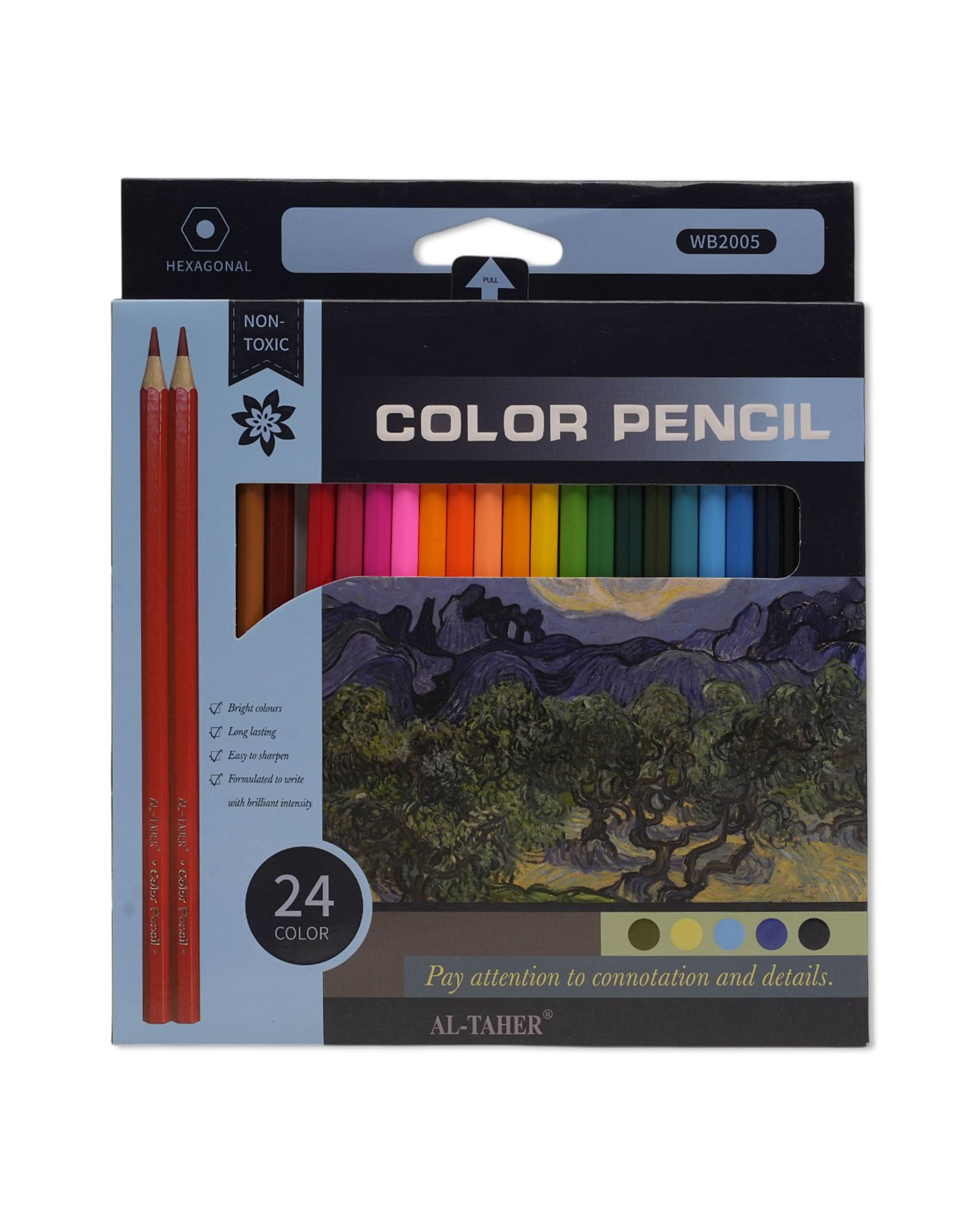 Color Pencils Set (24 Colors), Coloring Tools, Chase Value, Chase Value