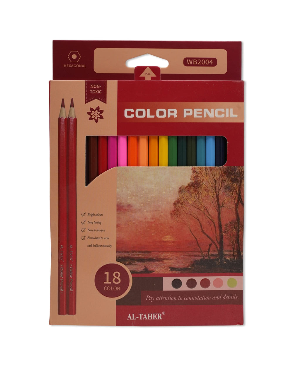 Color Pencils Set (18 Colors), Coloring Tools, Chase Value, Chase Value