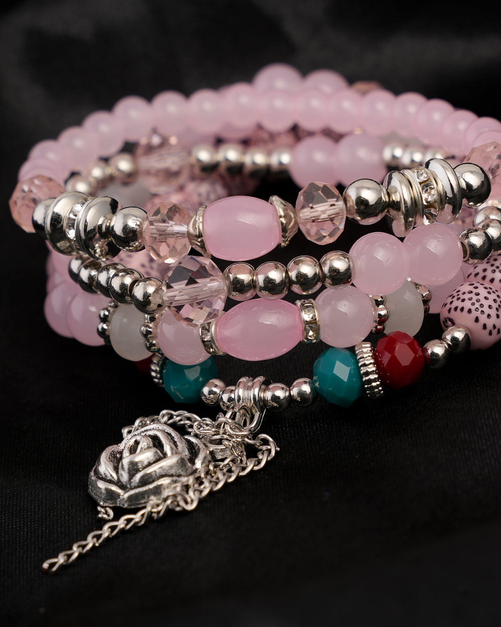 Women's Beads Bracelets( 4Ps Set ), Women Bangles & Bracelets, Chase Value, Chase Value