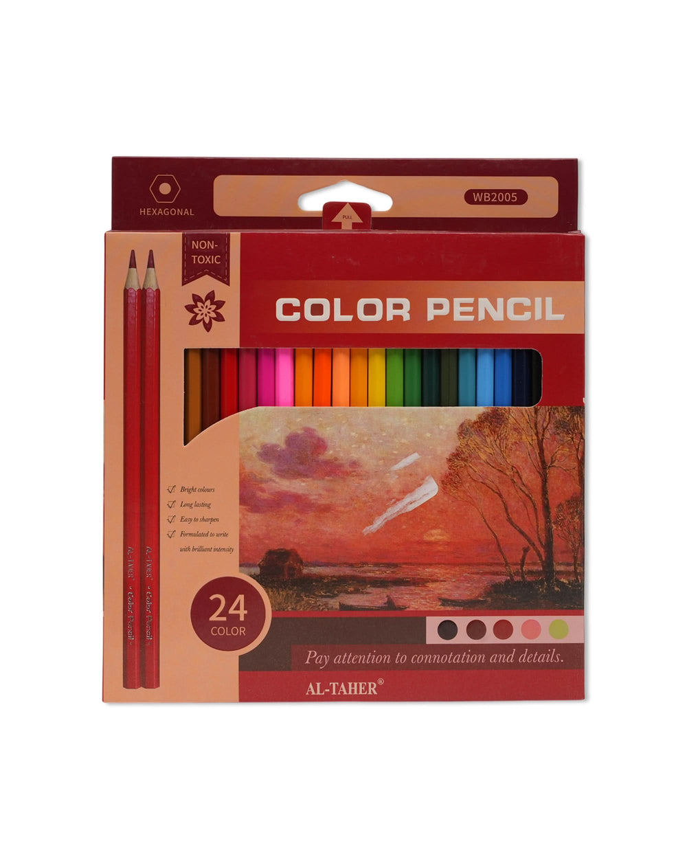 Color Pencils Set (24 Colors), Coloring Tools, Chase Value, Chase Value