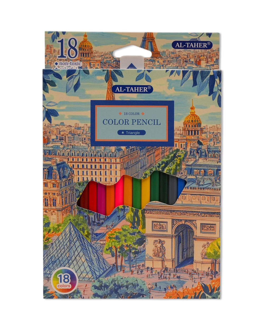 Color Pencils Set (18 Colors), Coloring Tools, Chase Value, Chase Value