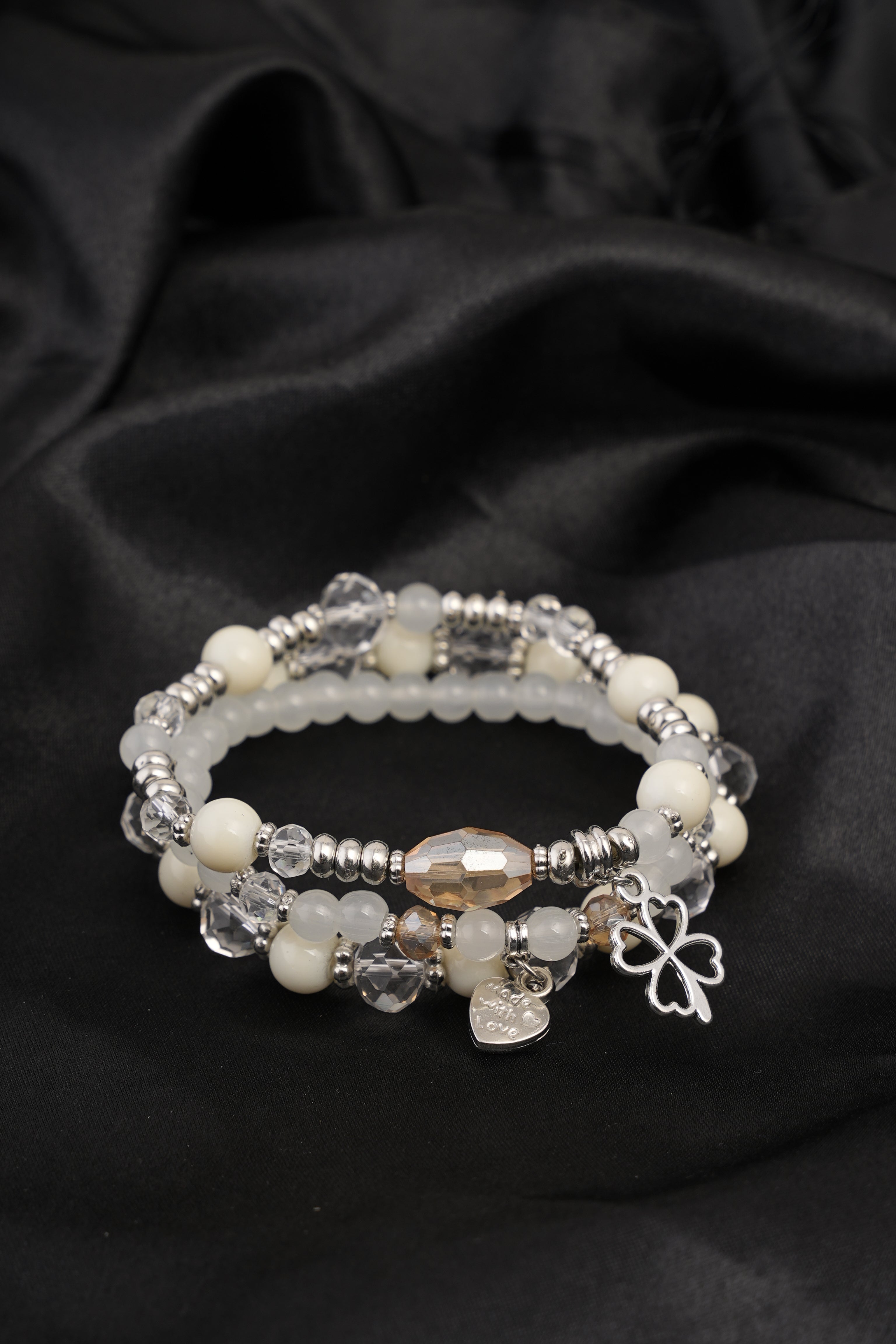 Women's Beads Bracelets( 4Ps Set ), Women Bangles & Bracelets, Chase Value, Chase Value