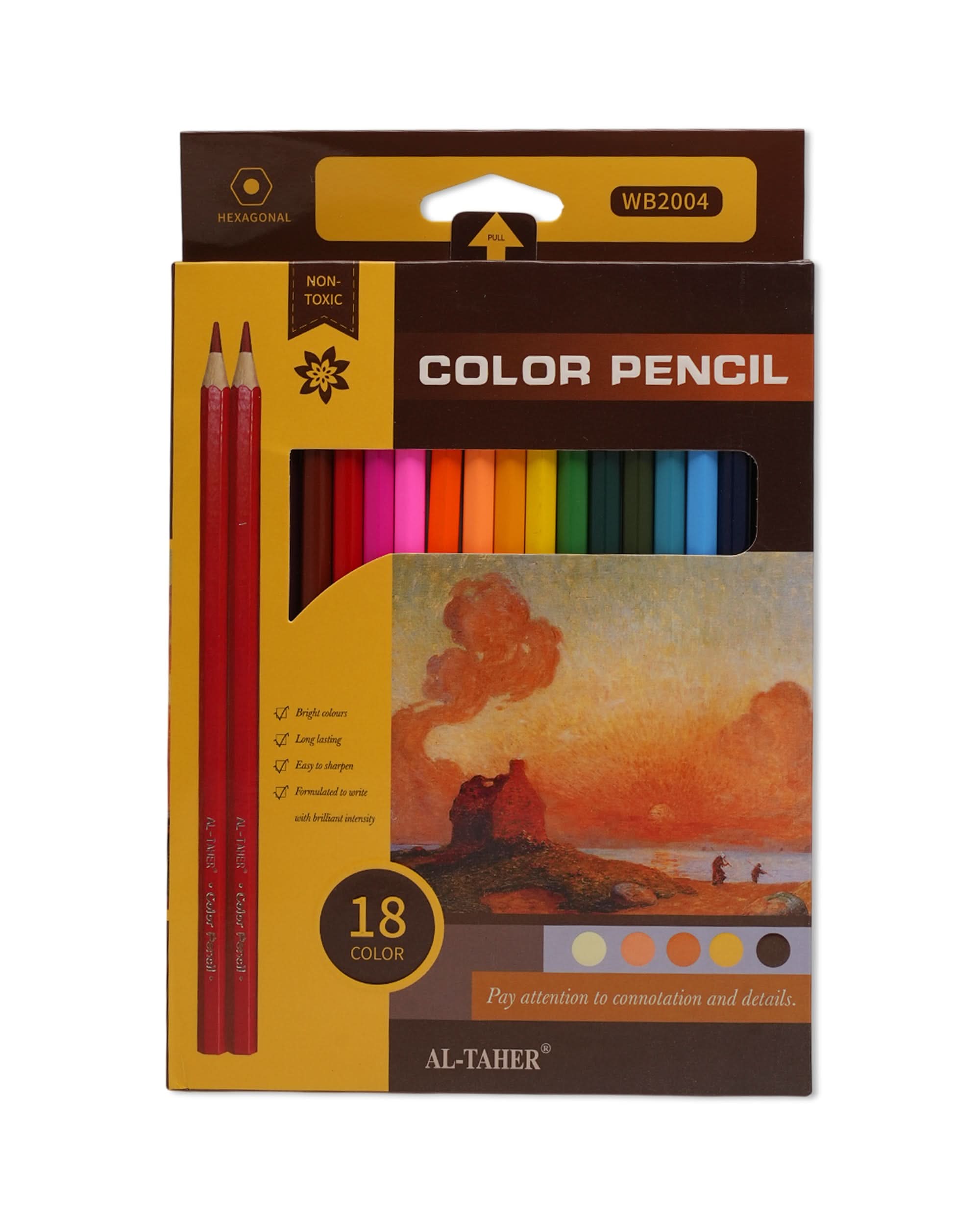 Color Pencils Set (18 Colors), Coloring Tools, Chase Value, Chase Value
