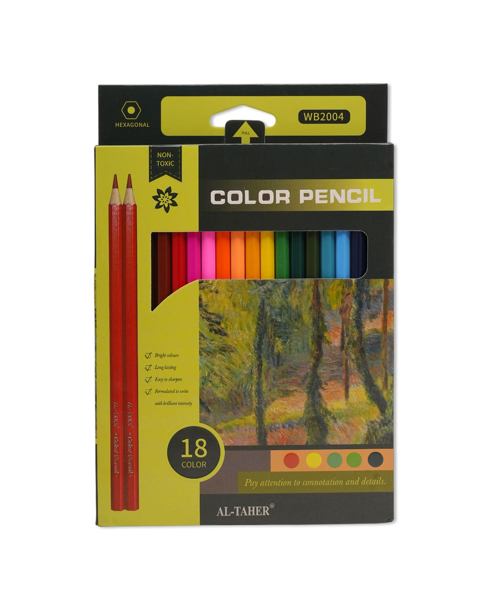 Color Pencils Set (18 Colors), Coloring Tools, Chase Value, Chase Value