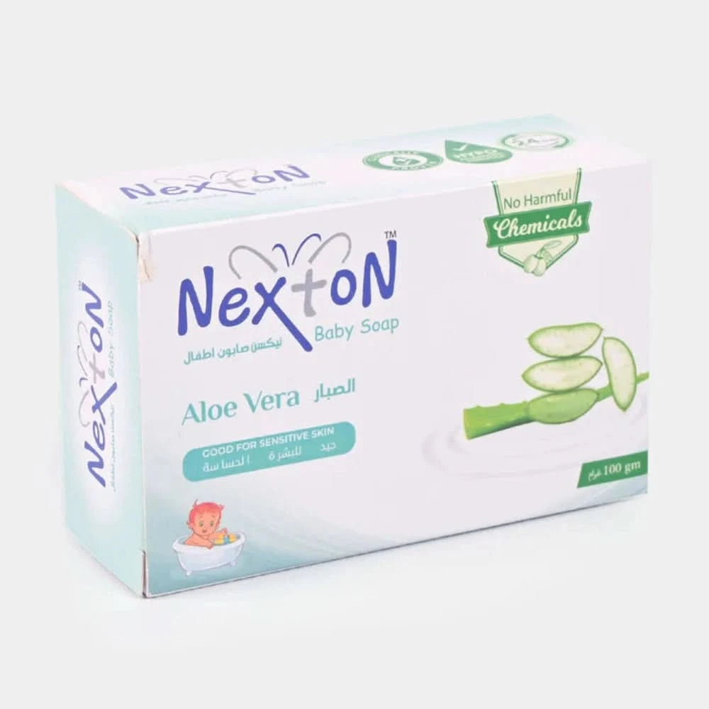 Nexton Baby Soap Aloe Vera - 100Gm, Baby Care, Nexton, Chase Value