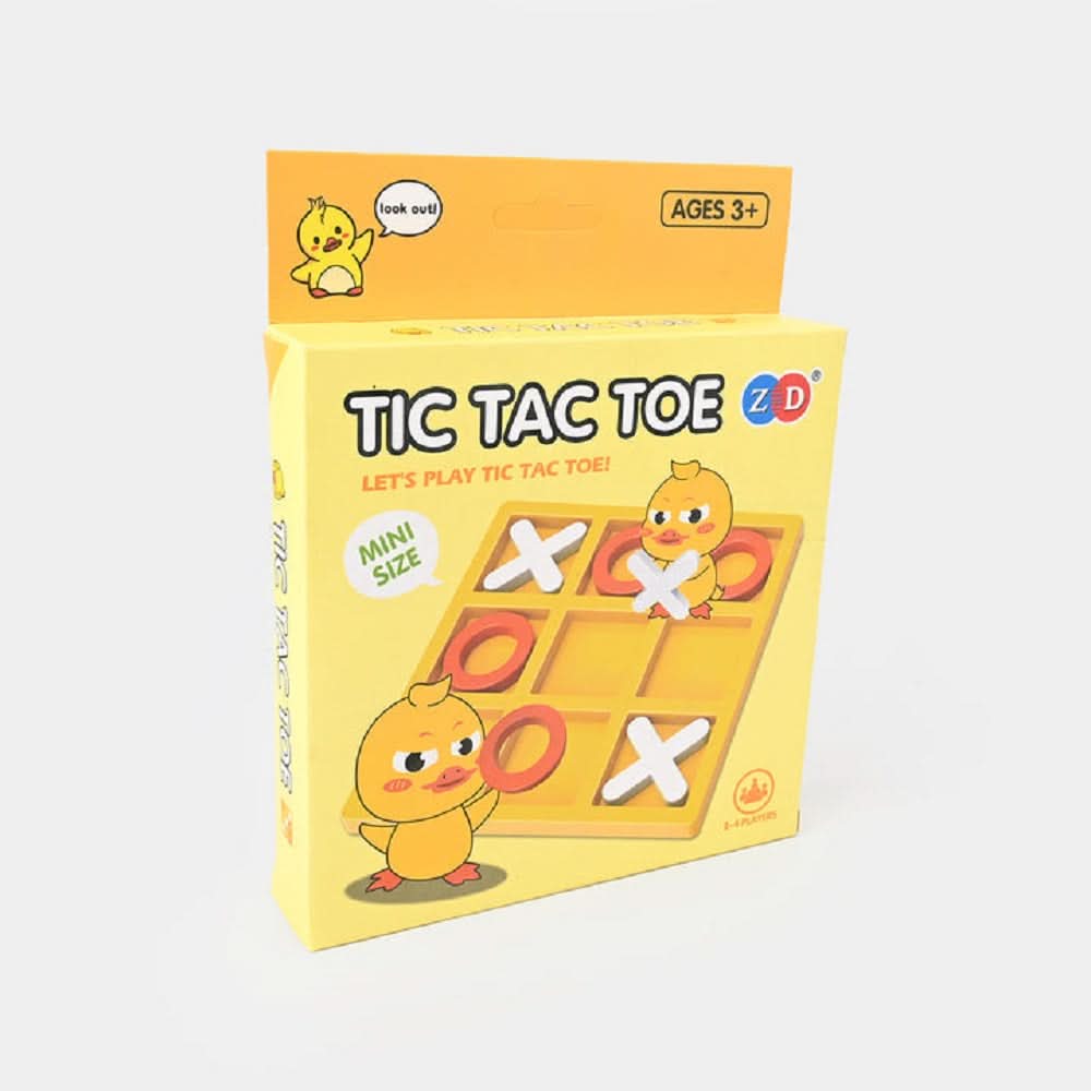 Tic Tac Toy Board Game For Kids - Yellow, Board Games & Puzzles, Chase Value, Chase Value