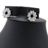 Women's Top Zircon - Silver, Women Earrings & Tops, Chase Value, Chase Value