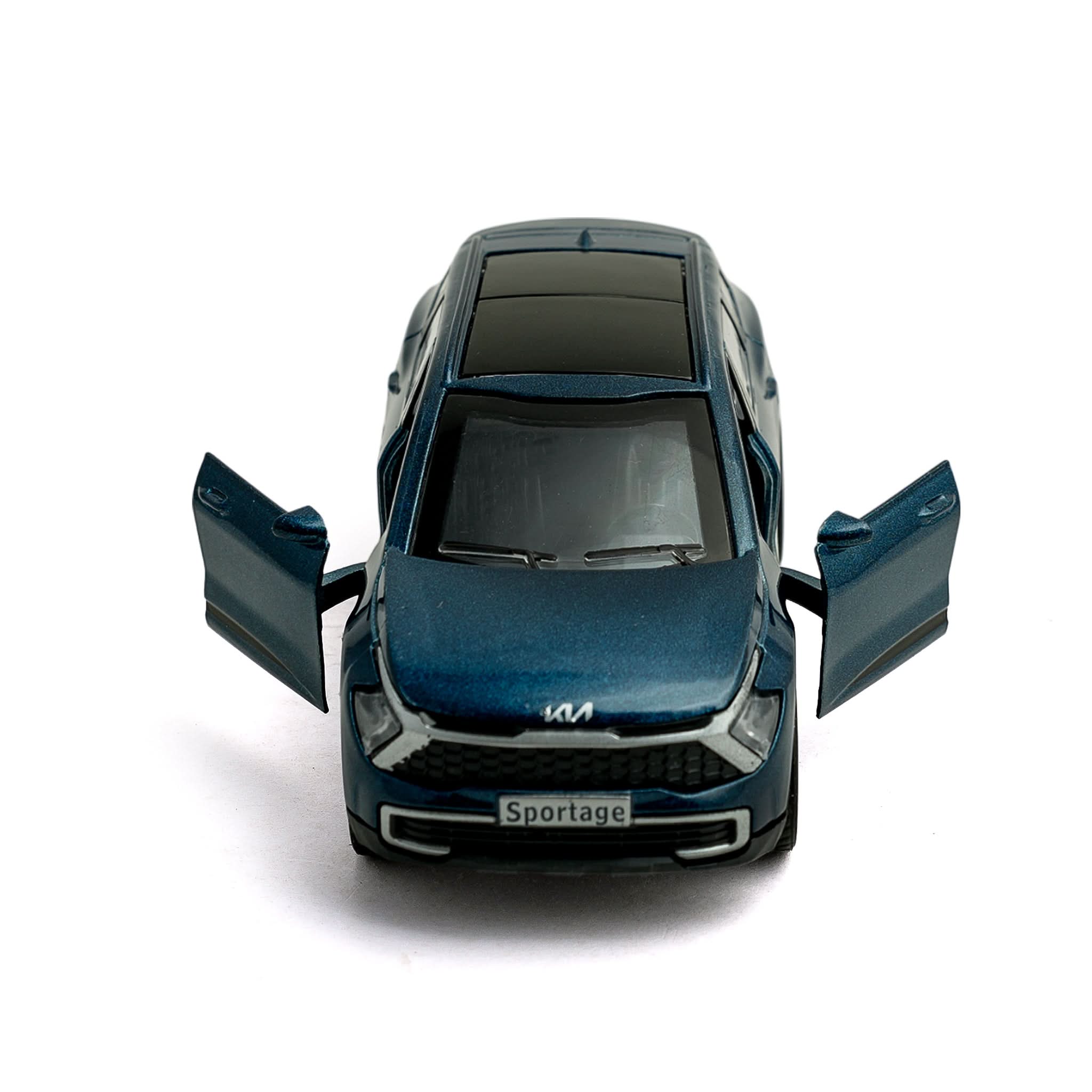 Die Cast Car With Light And Sound - Steel Green, Die-cast Model Car, Chase Value, Chase Value