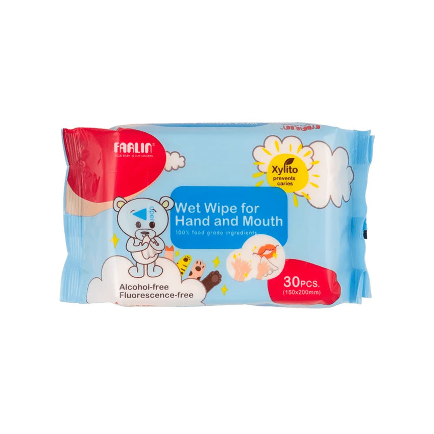 Farlin Wet Wipes For Hand & Mouth - DT-009, Hair Treatments, Farlin, Chase Value