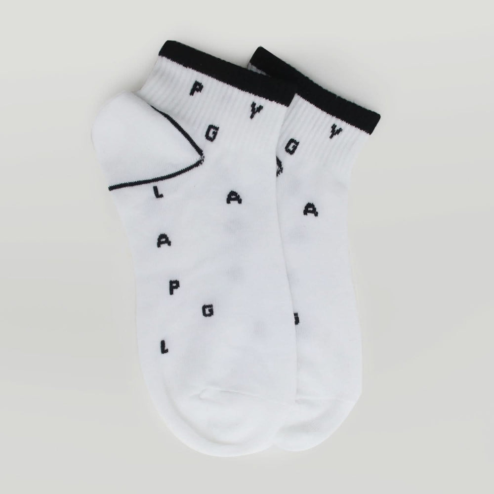 Women's Ankle Socks - White, Women Socks Stocking & Gloves, Chase Value, Chase Value