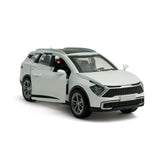 Die Cast Car With Light And Sound - White, Die-cast Model Car, Chase Value, Chase Value