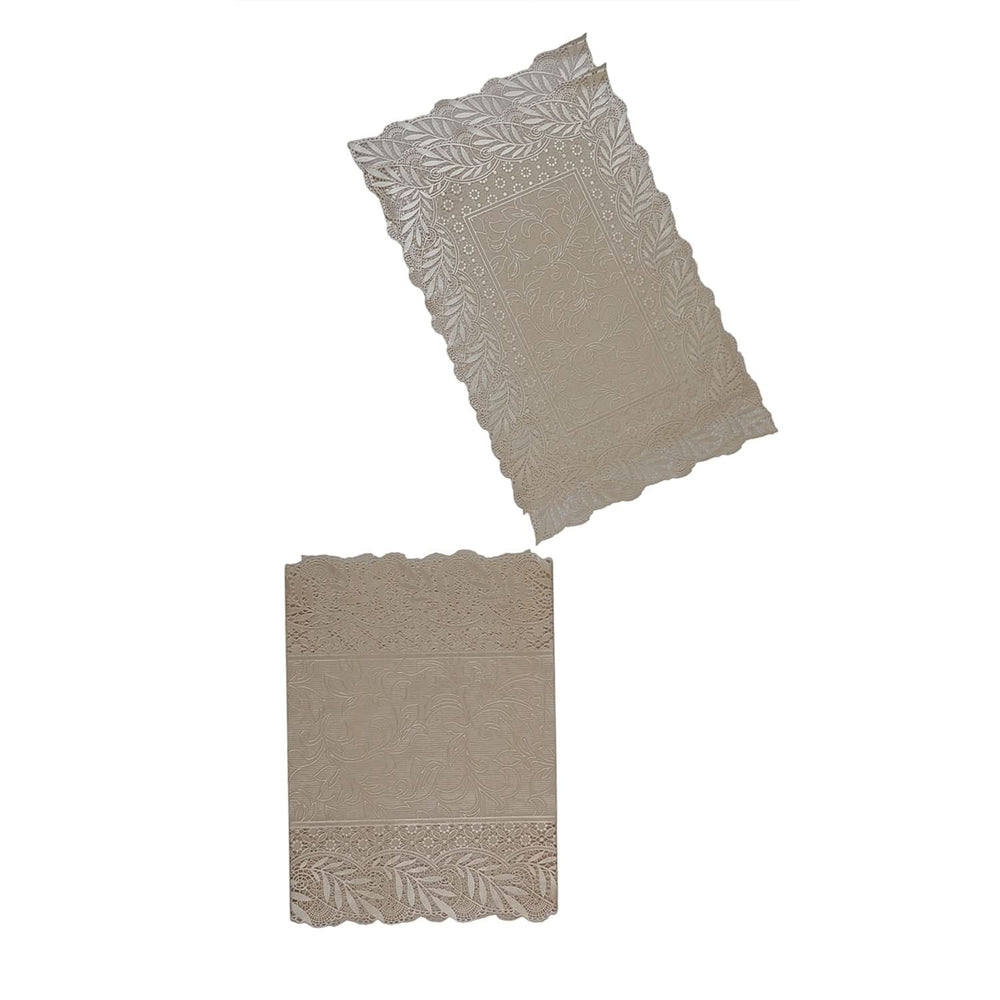 Table Runner 3 Pcs - White, Table Mat & Cover, Chase Value, Chase Value
