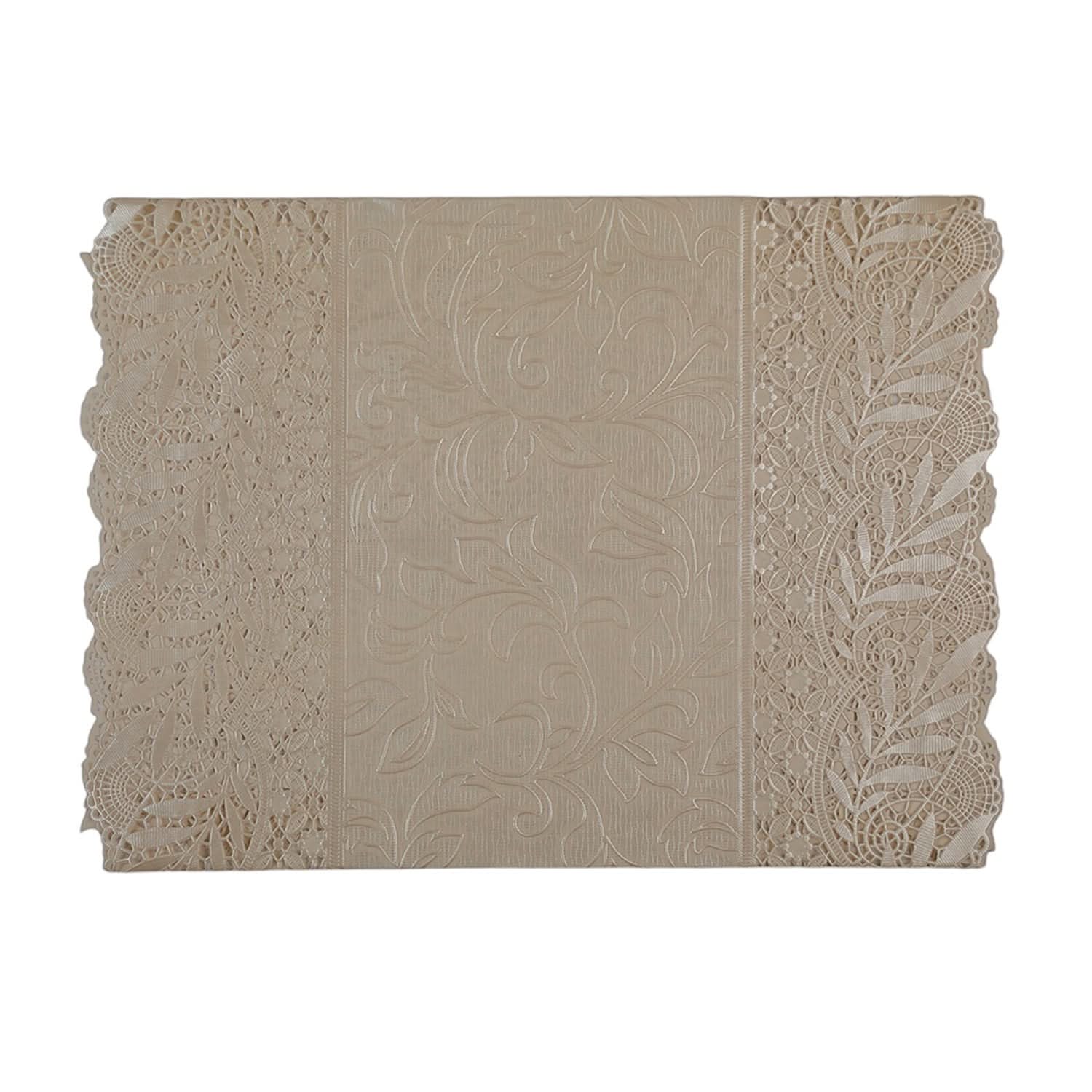 Table Runner 3 Pcs - White, Table Mat & Cover, Chase Value, Chase Value