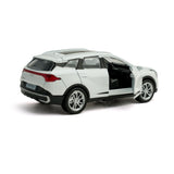 Die Cast Car With Light And Sound - White, Die-cast Model Car, Chase Value, Chase Value