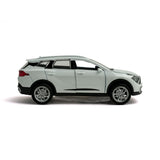 Die Cast Car With Light And Sound - White, Die-cast Model Car, Chase Value, Chase Value