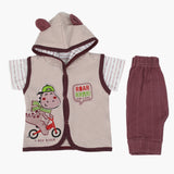 Newborn Boys Hoodie T-Shirt - Purple, Newborn Boys Shirts & T-Shirts, Chase Value, Chase Value