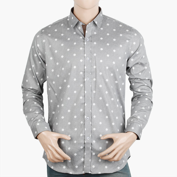 Men's Casual Shirt - Light Grey, Mens T-Shirts, Chase Value, Chase Value
