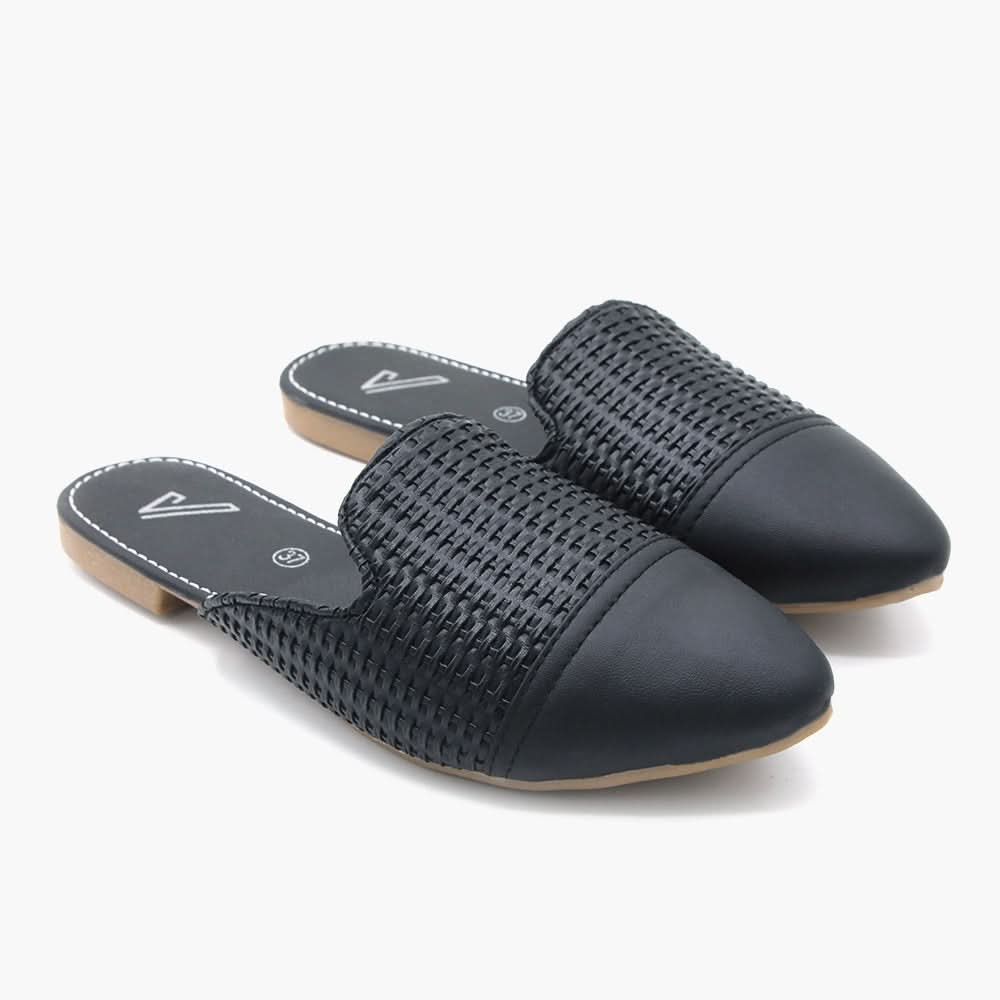 Women's Banto Slipper - Black, Women Slippers, Chase Value, Chase Value